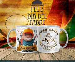 Plantillas Sublimación Tazas - Día Del Padre Profesiones #1 - PlantillasyVectores