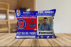 Plantillas Sublimación Cojines - Día Del Padre Futbol Chile en internet