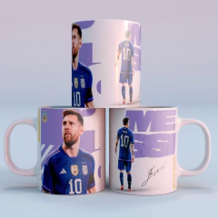 Plantillas Tazas Messi Argentina 2022 en internet