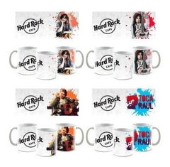 21 Plantillas Para Sublimar Tazas - Hard Rock - tienda online
