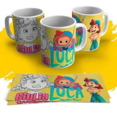 Imagen de Plantillas Sublimación Tazas + Poleras Luca