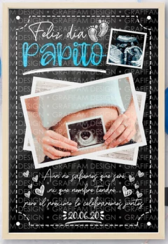 Kit Imprimible Cuadros Día Del Padre Pizarra | Editable Ppt en internet