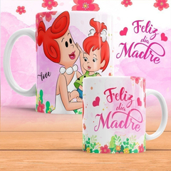 Plantillas Sublimación Cojín + Tazas Día De La Madre Dibujos - tienda online