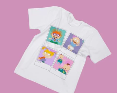 30 Plantillas Sublimación Poleras Infantil Diseños Polaroid