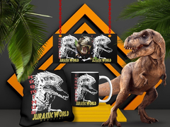 Imagen de Plantillas Tazas + Cojines - Jurassic Park