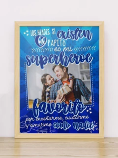 Kit Imprimible Cuadros Día Del Padre | Editables Psd