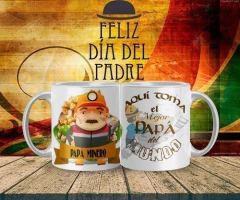 Plantillas Sublimación Tazas - Día Del Padre Profesiones #2 - tienda online