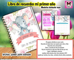 Kit Imprimible Agenda Pediátrica Álbum Recuerdos Bebé