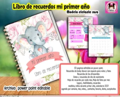 Kit Imprimible Agenda Pediátrica Álbum Recuerdos Bebé