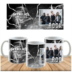 10 Plantillas Sublimación Tazas - Bandas De Rock Vol.1 - comprar online