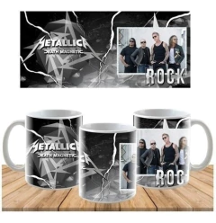 10 Plantillas Sublimación Tazas - Bandas De Rock Vol.1