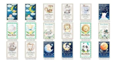 Kit Imprimible Cuadros Bebé Nacimiento Niño - comprar online