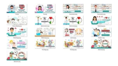 Plantillas Sublimación Tazas - Profesiones Medicas Vol.2 - comprar online