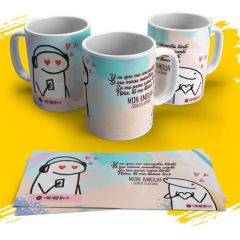 Plantillas Sublimación Tazas - Flork Música Canciones - PlantillasyVectores