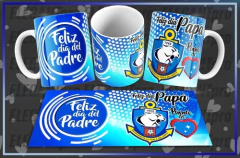 Imagen de 20 Plantillas Día Del Padre Tazas Fútbol Chileno