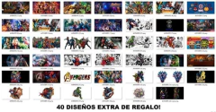 70 Plantillas Sublimación Tazas Vengadores Endgame + Regalo! - PlantillasyVectores
