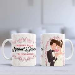 Imagen de Plantillas Sublimación Tazas Matrimonio Boda Vol.2