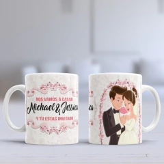 Plantillas Tazas Matrimonio Boda Vol.2