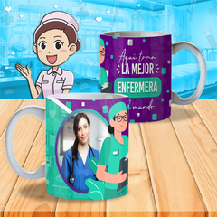 Plantillas Para Tazas La Mejor Enfermera
