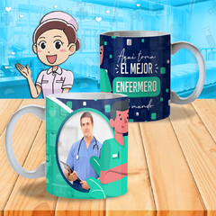 Plantillas Para Tazas La Mejor Enfermera - comprar online