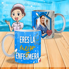 Plantillas Para Tazas La Mejor Enfermera - PlantillasyVectores