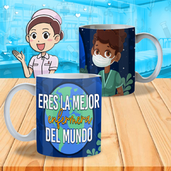 Imagen de Plantillas Para Tazas La Mejor Enfermera