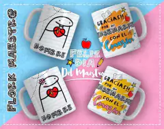 Imagen de Plantillas Para Tazas Día del Profesor Flork Vol.2