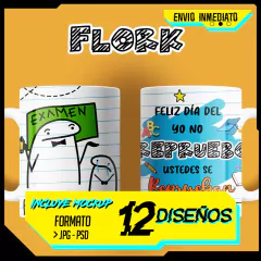 Plantillas Para Tazas Día del Profesor Flork Vol.2 - comprar online