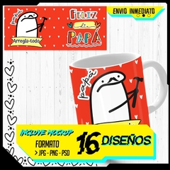 Plantillas Sublimación Tazas Día del Padre Vol.5