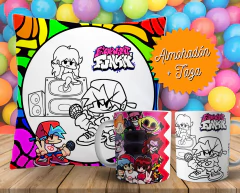 Plantillas Cojines + Tazas Infantiles P/ Pintar V2 en internet