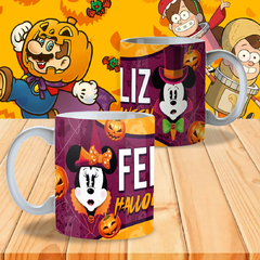 Plantillas Sublimación Tazas #11 - Halloween - tienda online