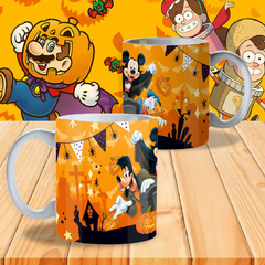 Imagen de Plantillas Sublimación Tazas #11 - Halloween