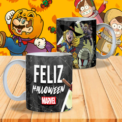 Plantillas Sublimación Tazas #11 - Halloween