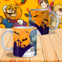 Plantillas Sublimación Tazas #11 - Halloween - comprar online