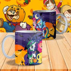 Plantillas Sublimación Tazas #11 - Halloween - PlantillasyVectores