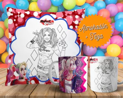 Plantillas Cojines + Tazas Infantiles P/ Pintar V2 - tienda online