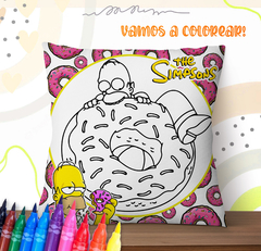 Plantillas Cojines Infantiles P/ Pintar V1 - comprar online