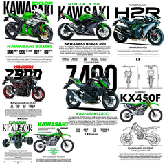 Mega Pack Motos en Tendencia +100 Diseños - tienda online