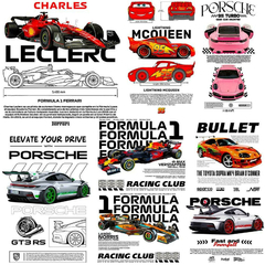 Mega Pack 130 Diseños Autos Premium Vol.2 - tienda online