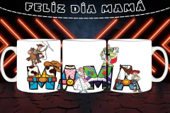 Plantillas Sublimación Tazas - Día De La Madre Vol.20