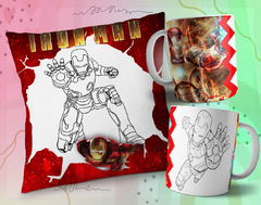 Plantillas Cojines + Tazas Infantiles P/ Pintar V4 - comprar online