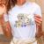 Plantillas Poleras Mujer Mascotas Flores - PlantillasyVectores