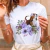 Plantillas Poleras Mujer Mascotas Flores en internet