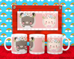 40 Plantillas Tazas Infantiles