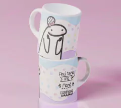 Plantillas Sublimación Tazas Flork Madre / Aquí toma