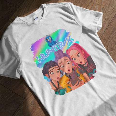 Plantillas Poleras Demon Hunters K-Pop - comprar online