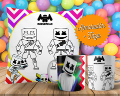 Plantillas Cojines + Tazas Infantiles P/ Pintar V2