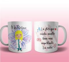 Plantillas Para Tazas Profesiones Mujer 2024