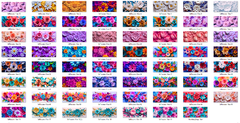 Plantillas Tazas 3D Flores - comprar online
