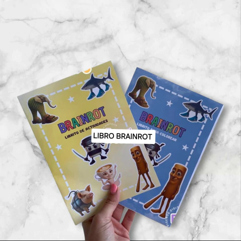 Kit Imprimible Libro Brainrot - buy online
